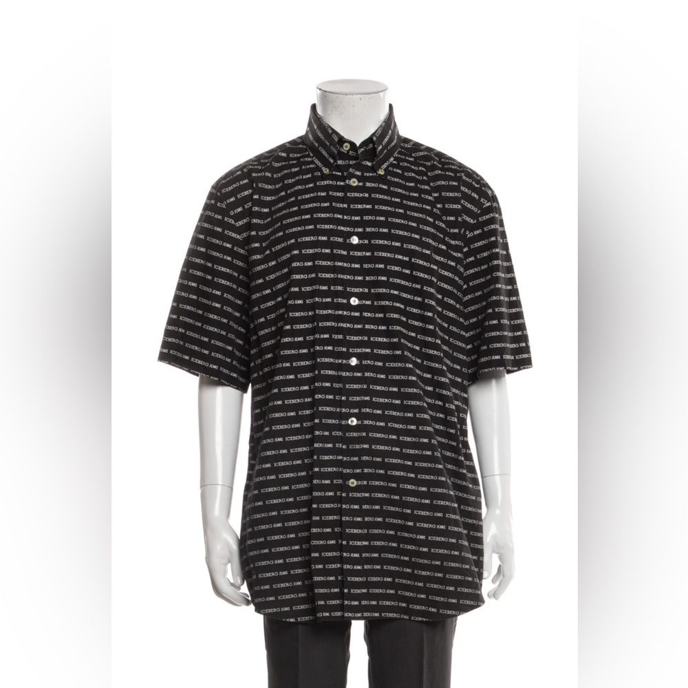 Iceberg | Printed short sleeve shirt
